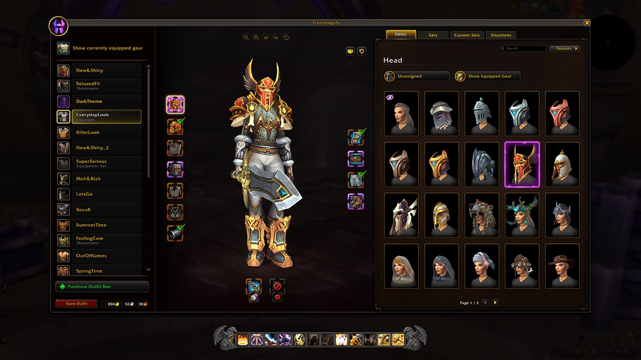 Transmog 2.0 in Midnight – Slot‑Mogs, Outfits & „Situationen“