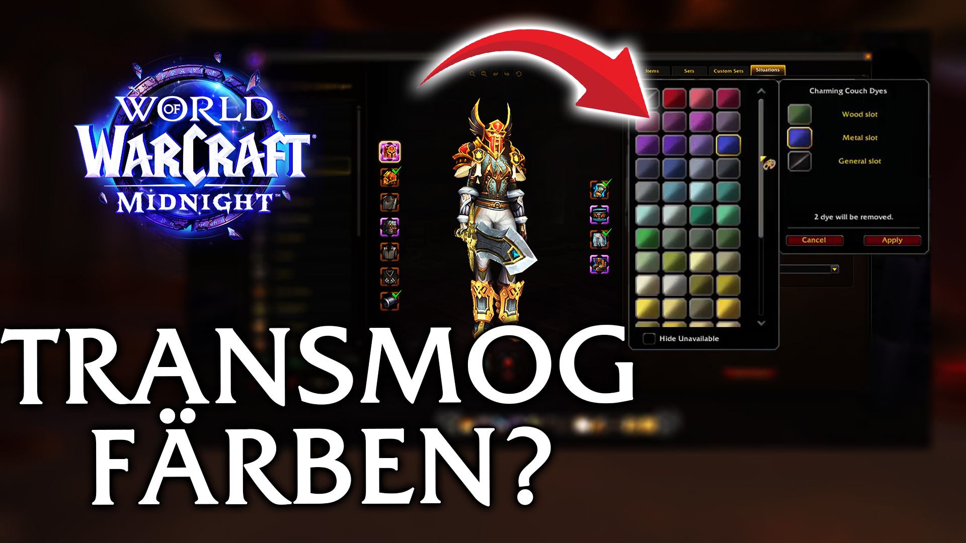 WoW Dye-Shader: Housing färbbar – kommt Gear-Färbung? Transmog 2.0 am Wackeln?