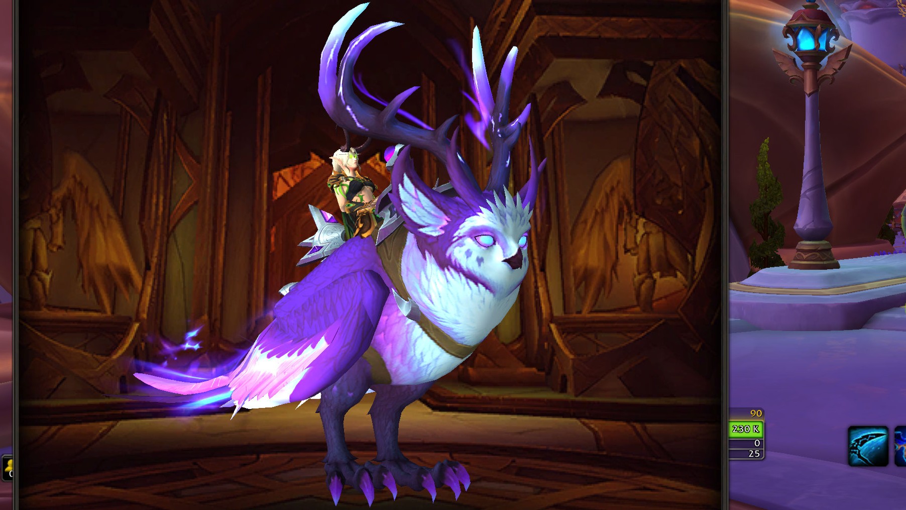 Midnight-Alpha: Neuer Reittier-Erfolg bei 600 Mounts – Belohnung Anu’shalla, Shadow’s Guidance (Void-Variante von Anu’relos)