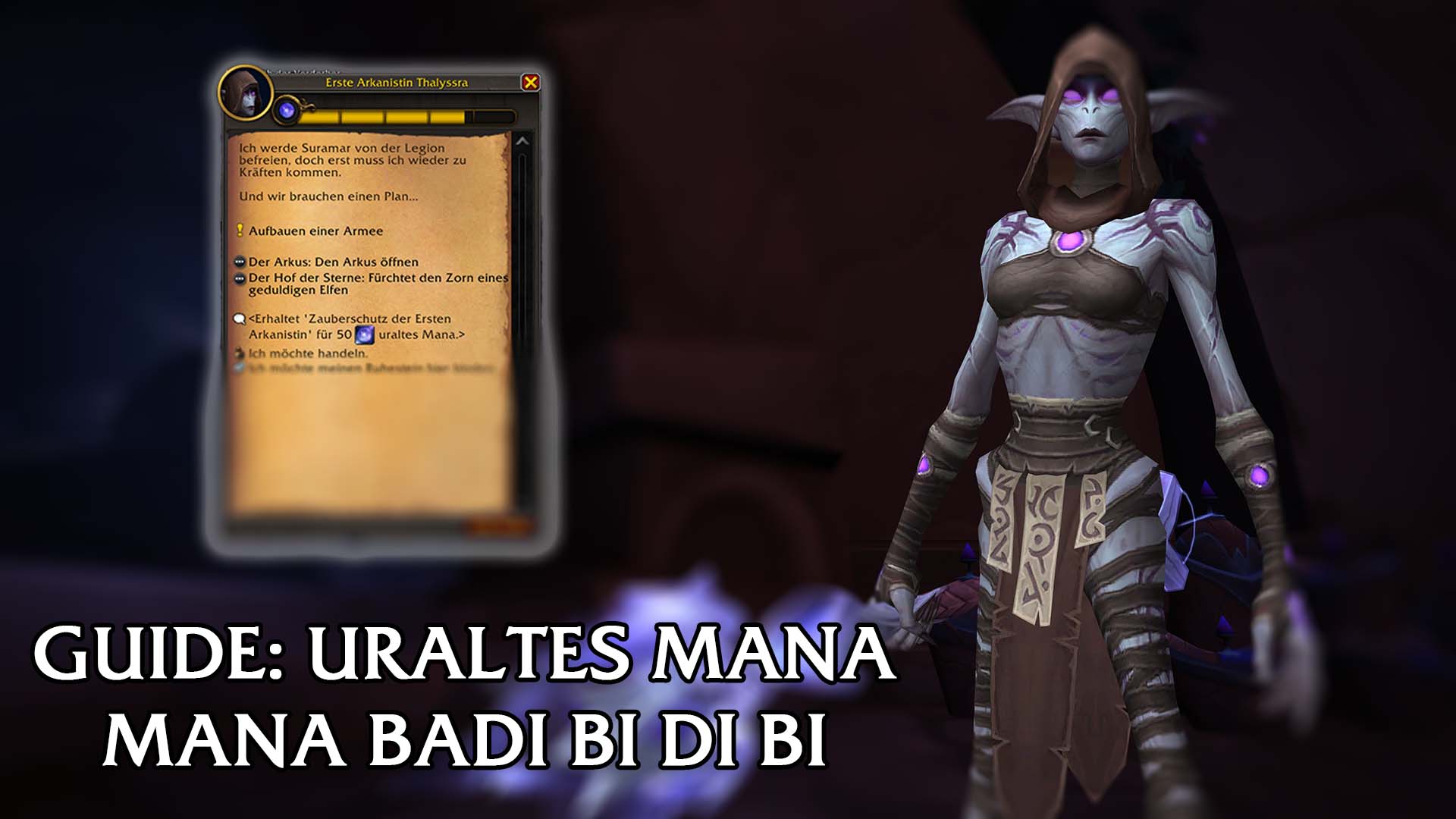 Uraltes Mana Maximale Menge erhöhen – Guide Mana Mana – Badi bi di bi