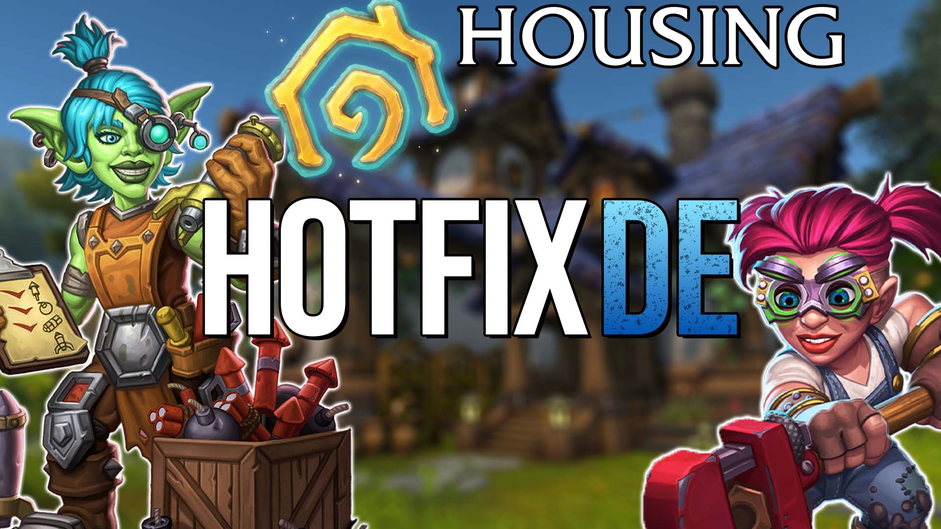 Housing Hotfix vom 09.12. in Deutsch: fliegende Häuser
