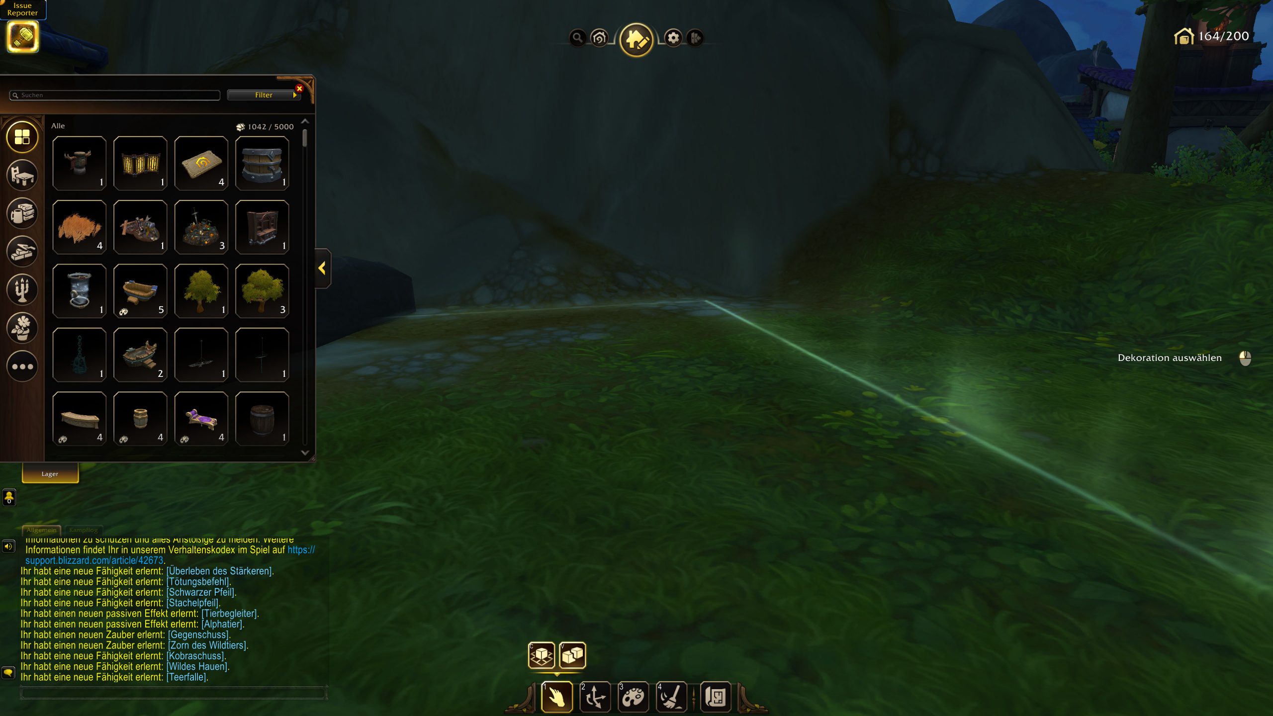 Außengrenzen beim Housing kommen!